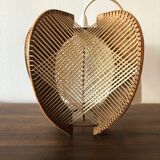 Vintage hanging in braided yarn