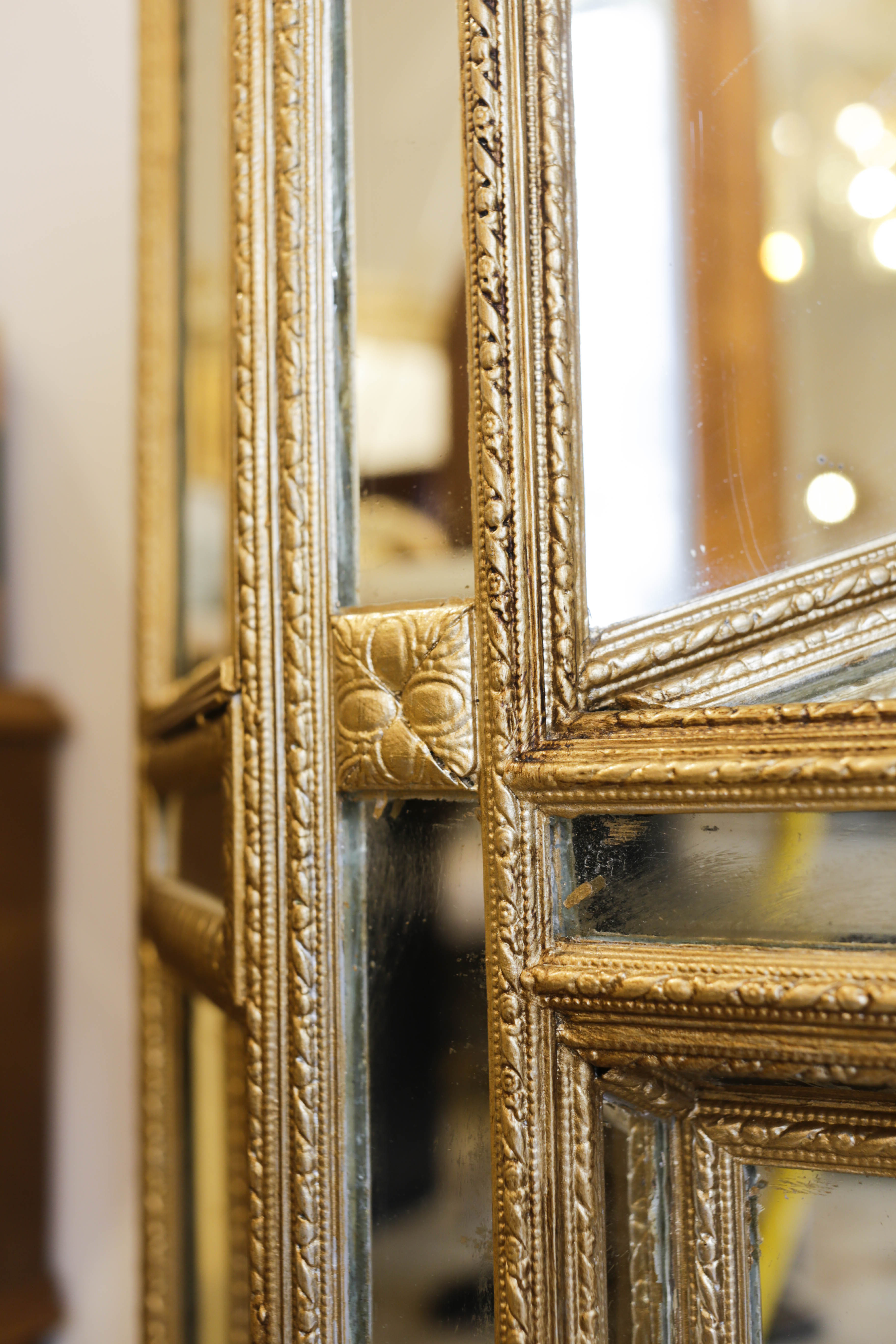 Furniture bar and mirror pareclose 19th