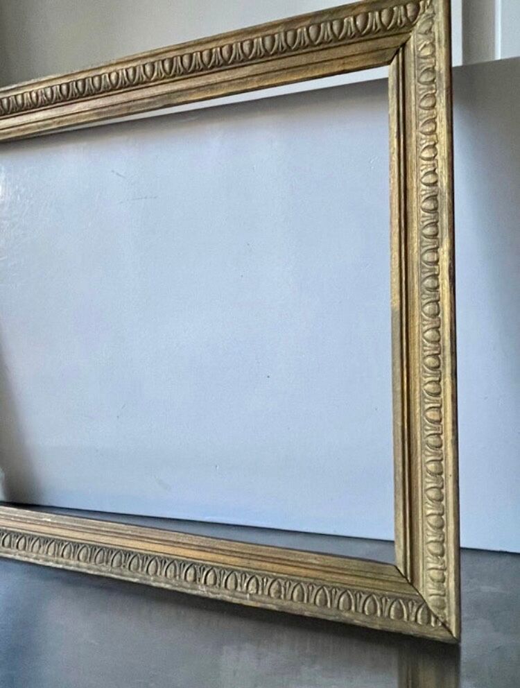 Frame gilded wood