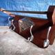 Dressing coat hanger wearing hats 4 patères mirror art deco style