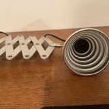 Industrial accordion wall light