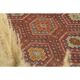 1970s Vintage Turkish Oushak Handmade Wool Cotton Red Area Rug 169x280