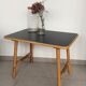 Side table rattan & bamboo