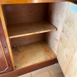 Large glazed bookcase classic English style mahogany