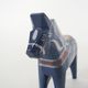 Handpainted blue Nils Olsson, "Dala" horse, Sweden 1960's