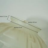 Art Deco globe ceiling lamp