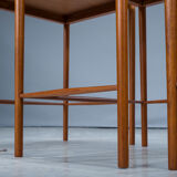 Mid-cenury teak nesting tables by Kai Winding for Poul Jeppesens