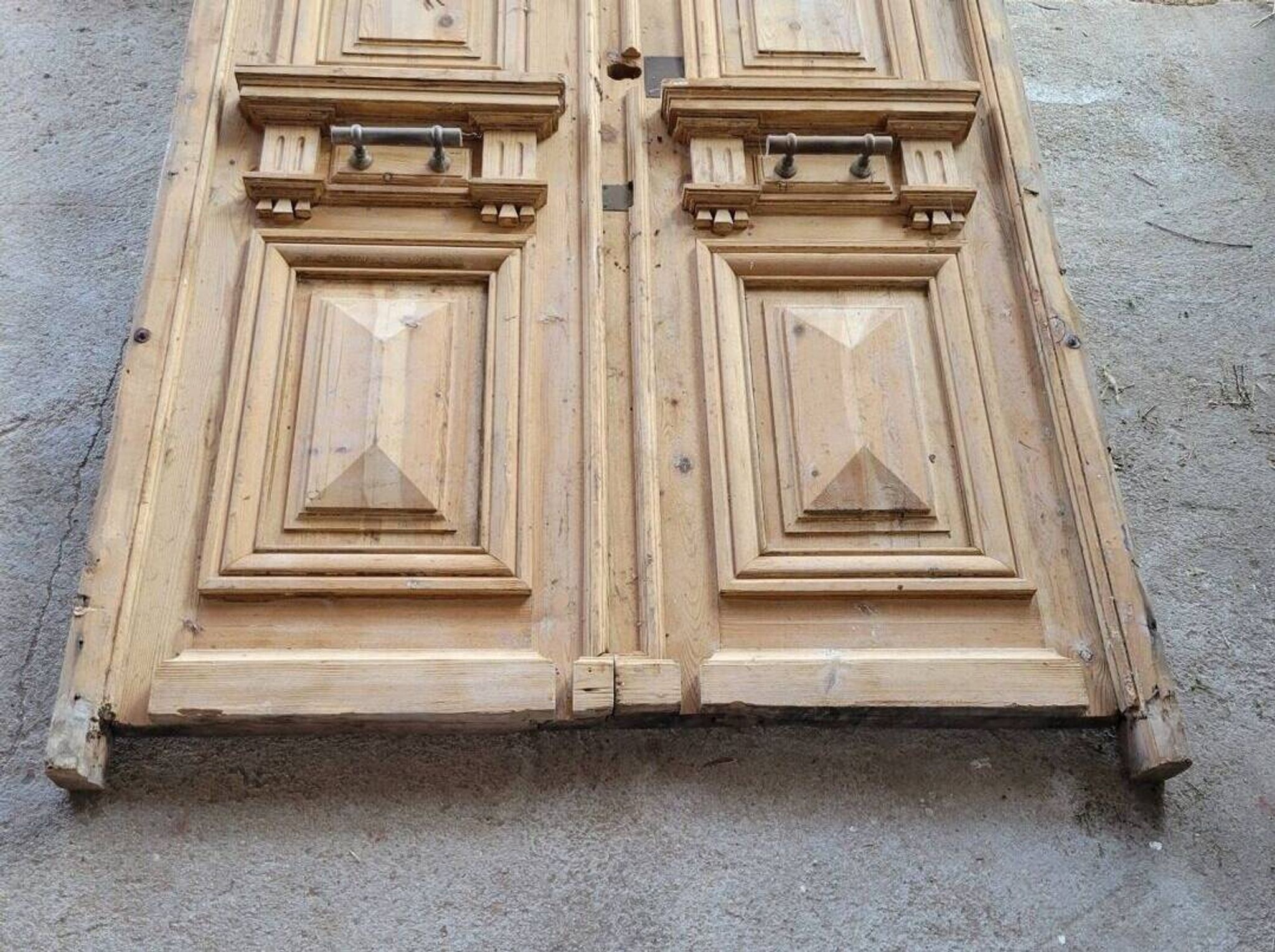 Double porte hausmanniennes