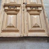 Double Haussmannian doors