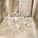 Suite of 10 glasses of port cooked wine or digestive glass shesel