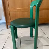 Chaise Bruno Rey verte Vintage (5)