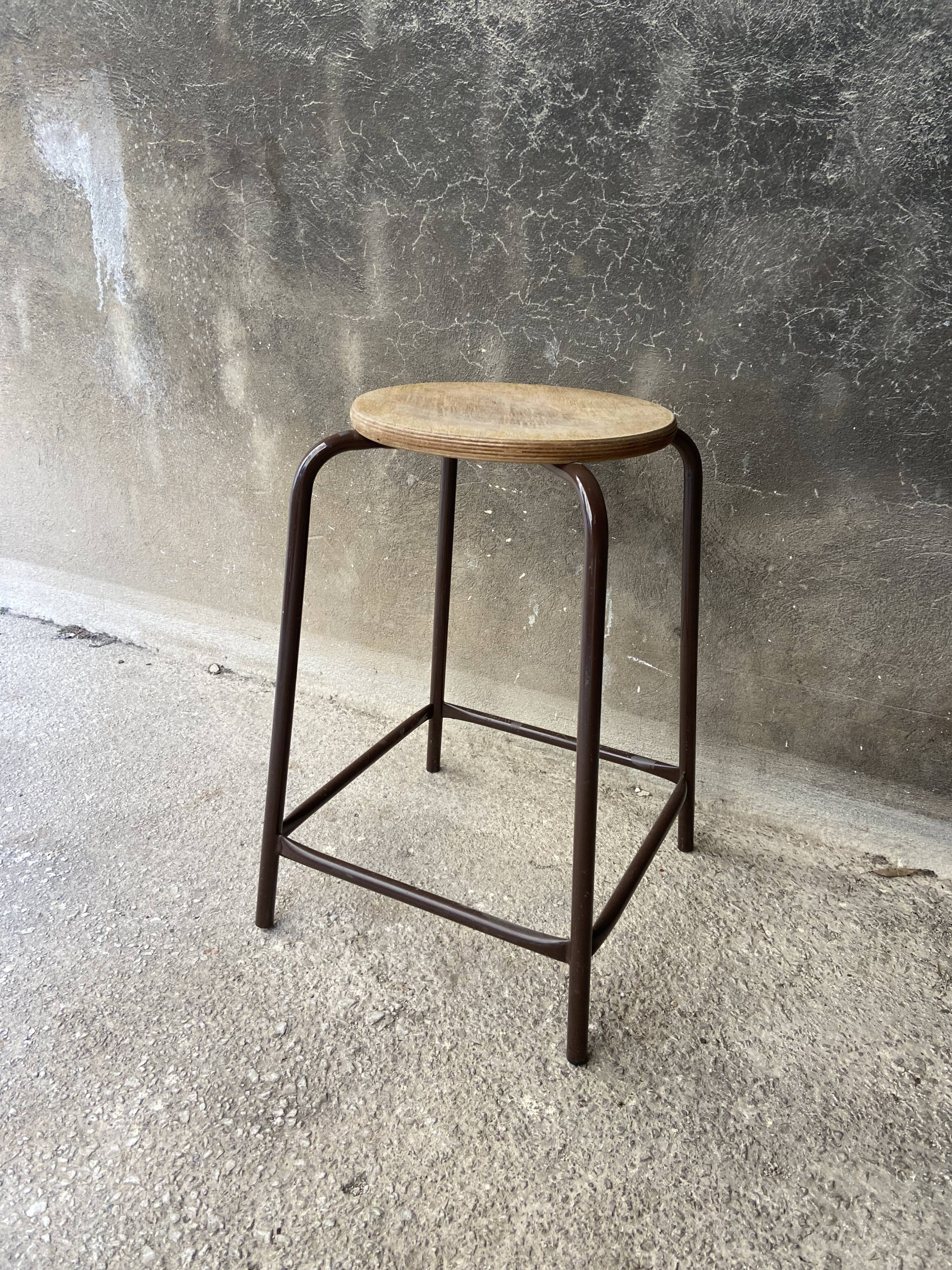 Vintage school stool