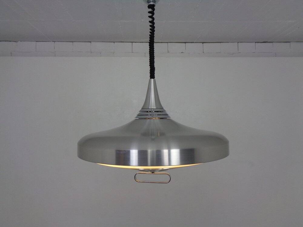 Large Danish Adjustable Ceiling Lamp, 1960s