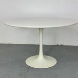 Mid-Century Space Age Tulip Dining Table in White by Arkana, 1960s