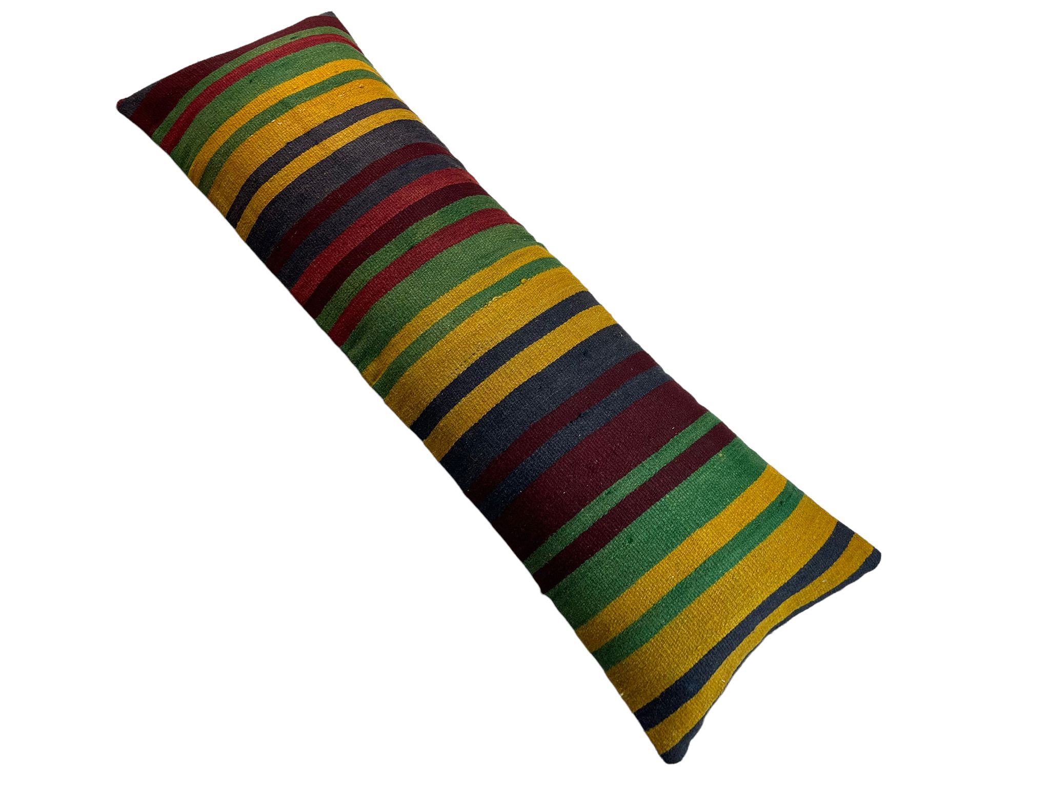 Vintage turkish kilim cushion cover , 120 x 40 cm