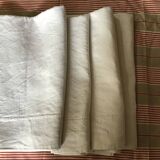 JM marked linen sheet