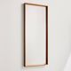 Framed mirror in teak