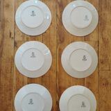 Plates in iron earth Gien