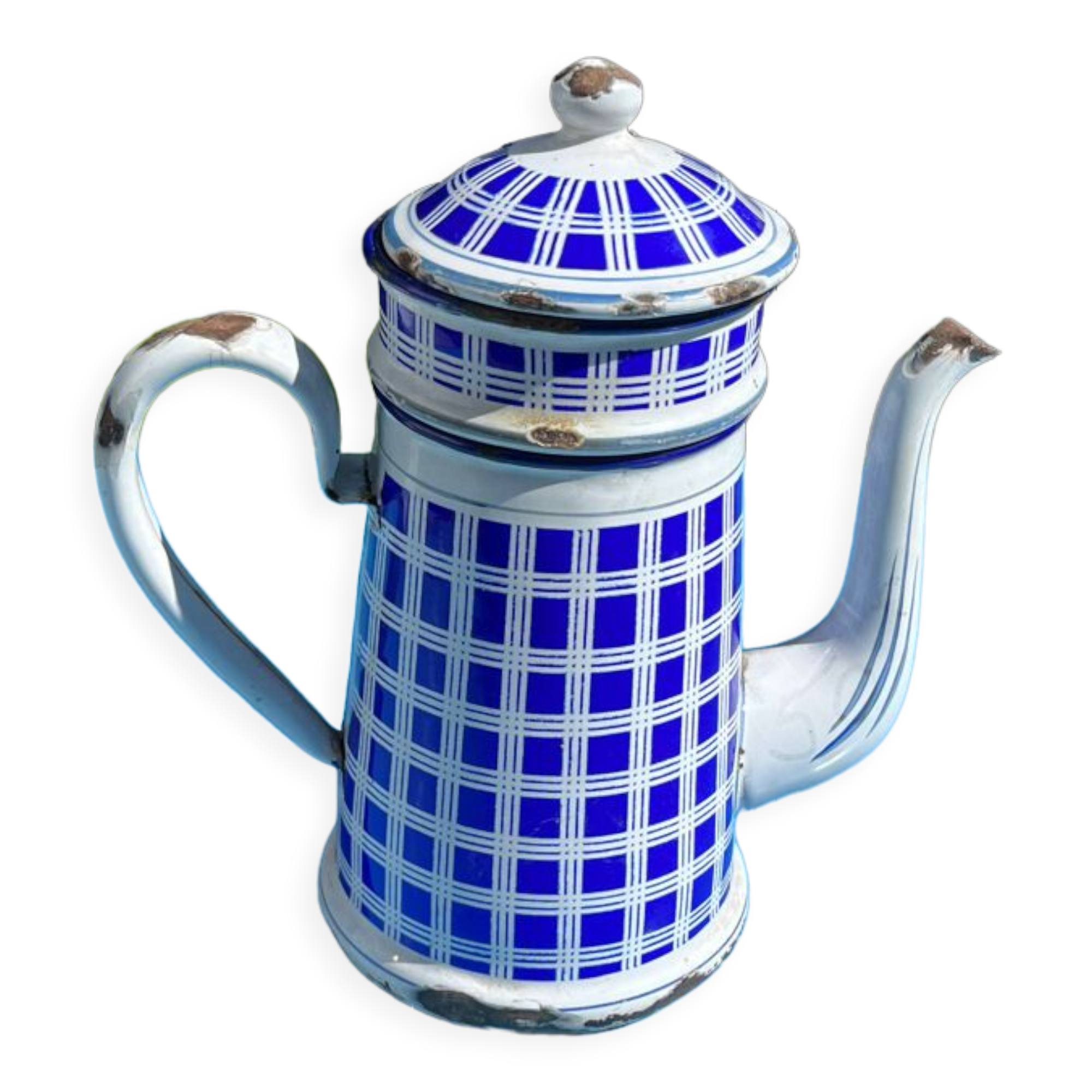 Enamelled coffee maker