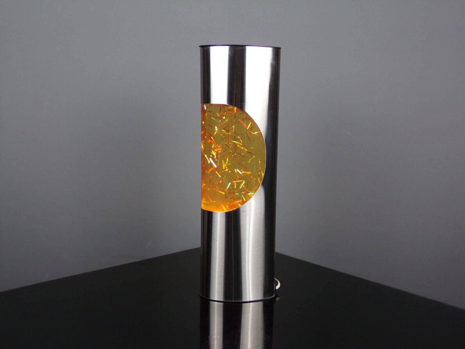 Vintage Glitter Lamp • Glitter Lamp • Space Age • 1970
