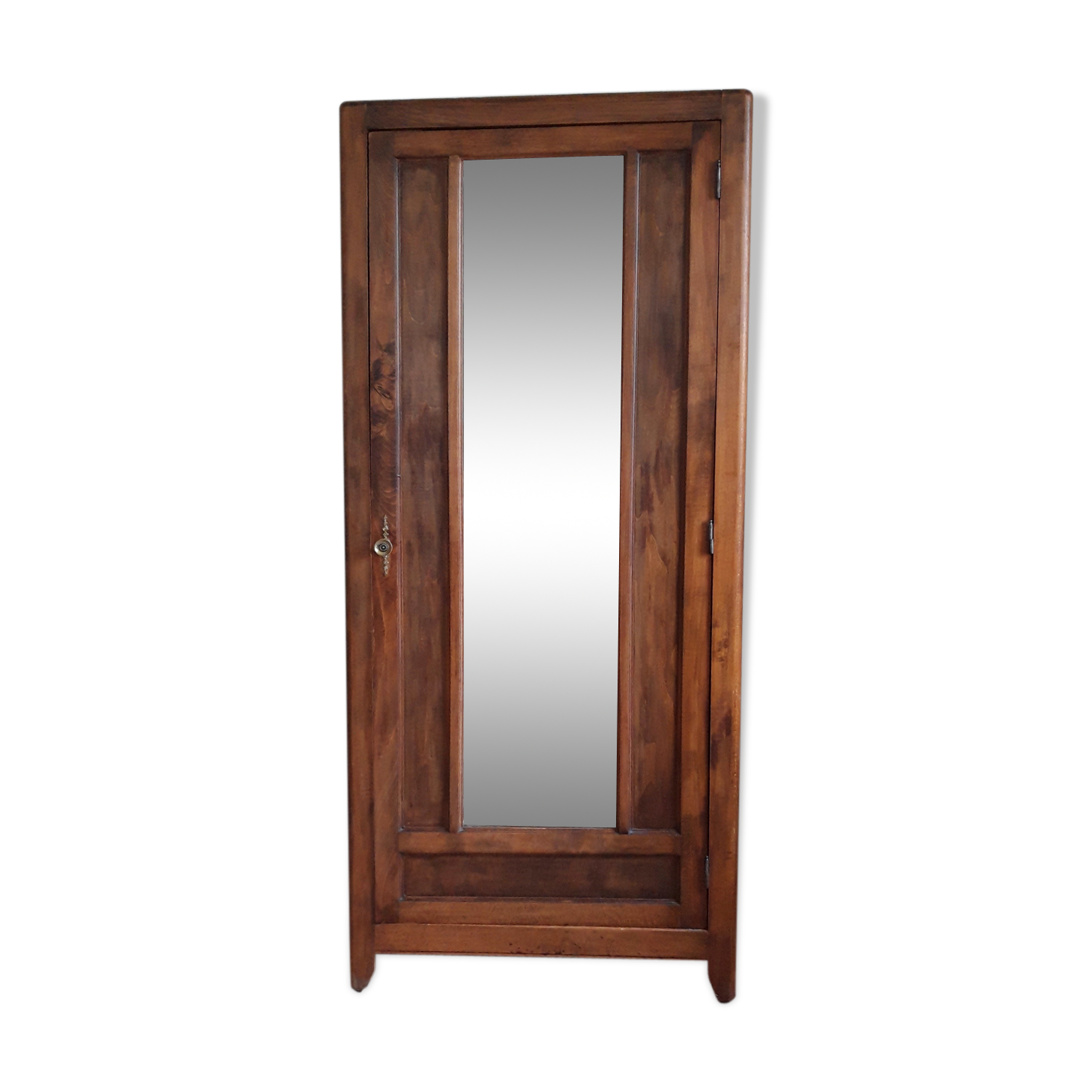 Parisian wardrobe with mirror