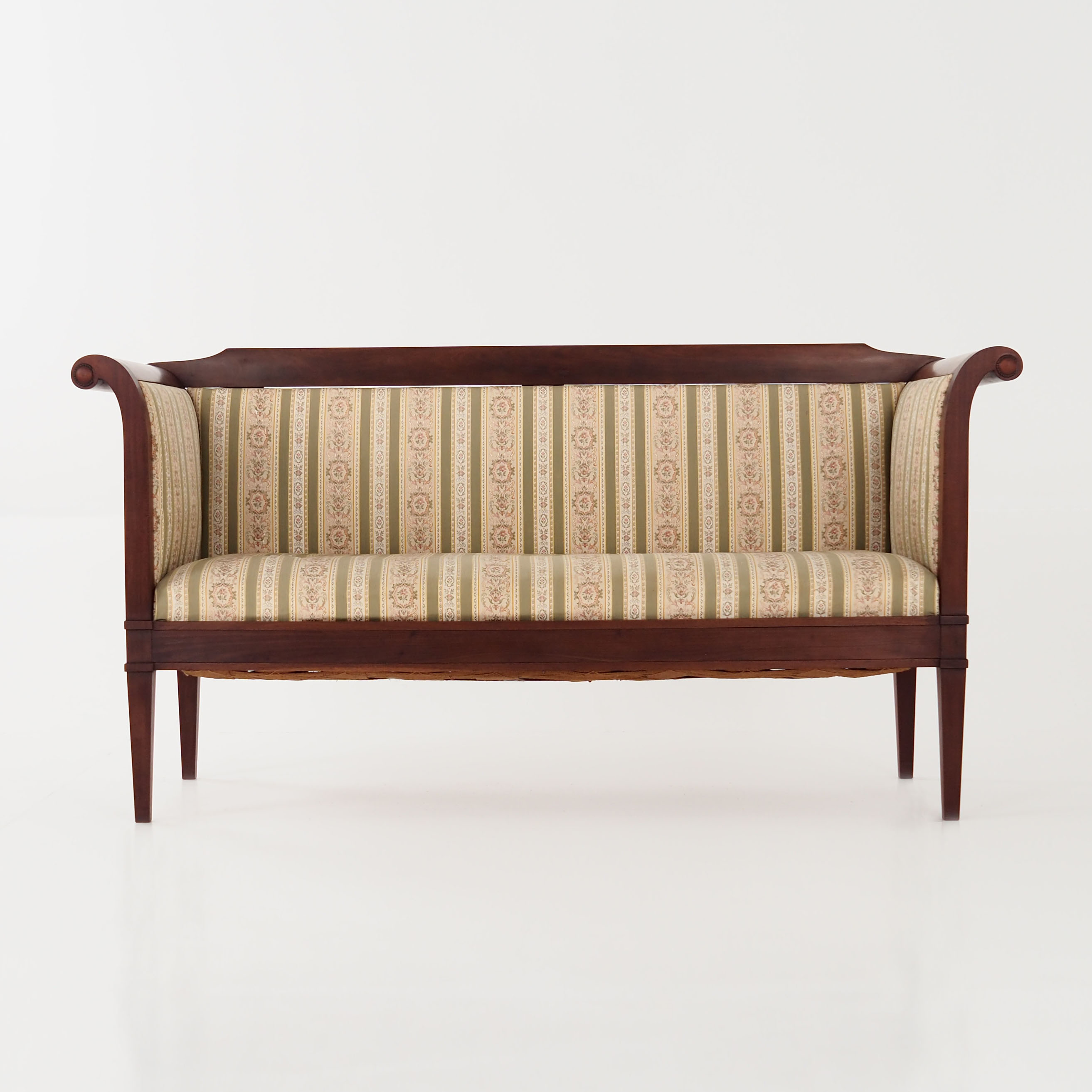 Antique empire style sofa.