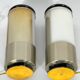 Mid-century modern pair of rare labeled Lumi Milano table lamps