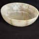 Large vintage hand-carved onyx bowl