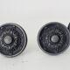 Pair of solid aluminium Victorian-style handles