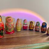 Lot of Russian dolls