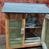 Ancien garde manger vintage - toit en zinc