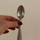 6 vintage silver plated small spoons from the 1960s