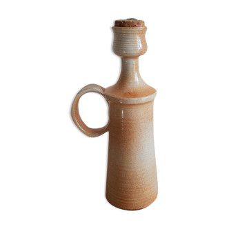 Stoneware bottle with cork - vintage