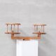 Guillerme et Chambron mid-century french ceiling pendant light