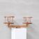 Guillerme et Chambron mid-century french ceiling pendant light