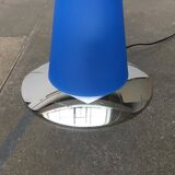 Birillo postmodern side table and floor lamp by Parisotto for Fontana Arte, 1980s