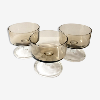 Ensemble de 3 verres