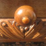 carved walnut jam cabinet