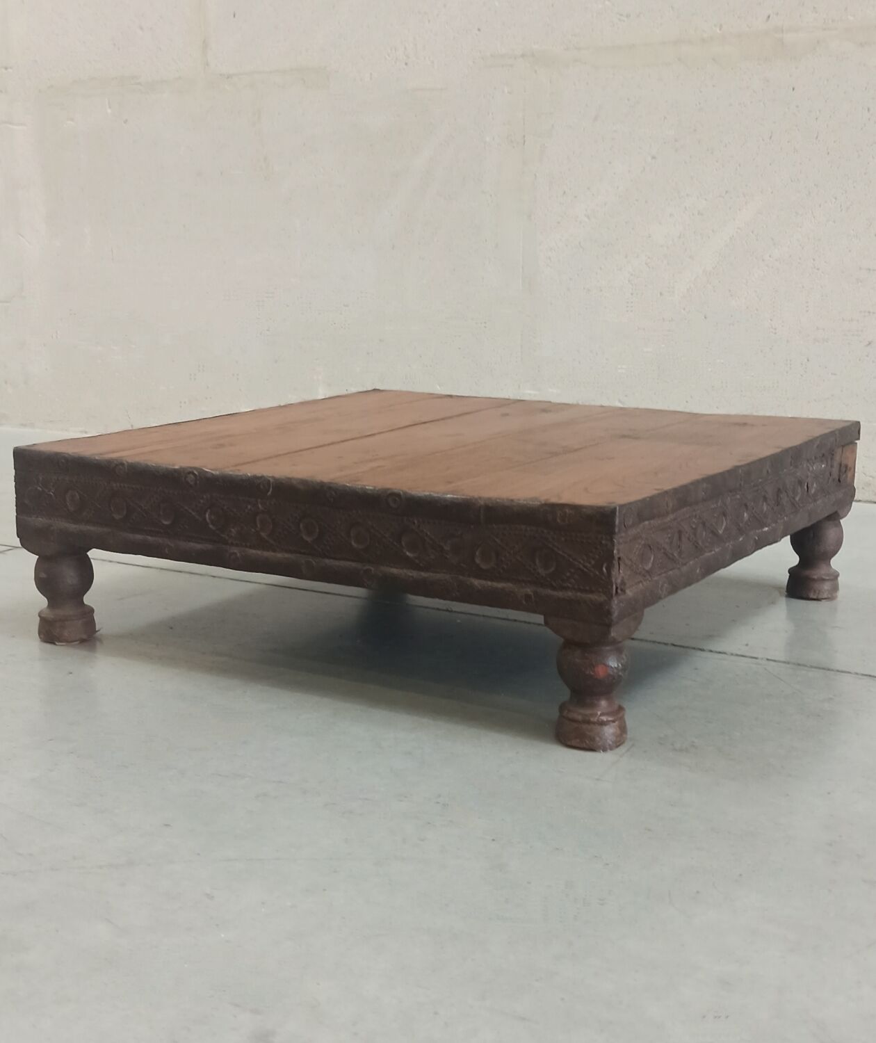 Antique coffee table, India