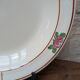 Round hollow serving dish in Salins earthenware model Nénuphar 28.5cm