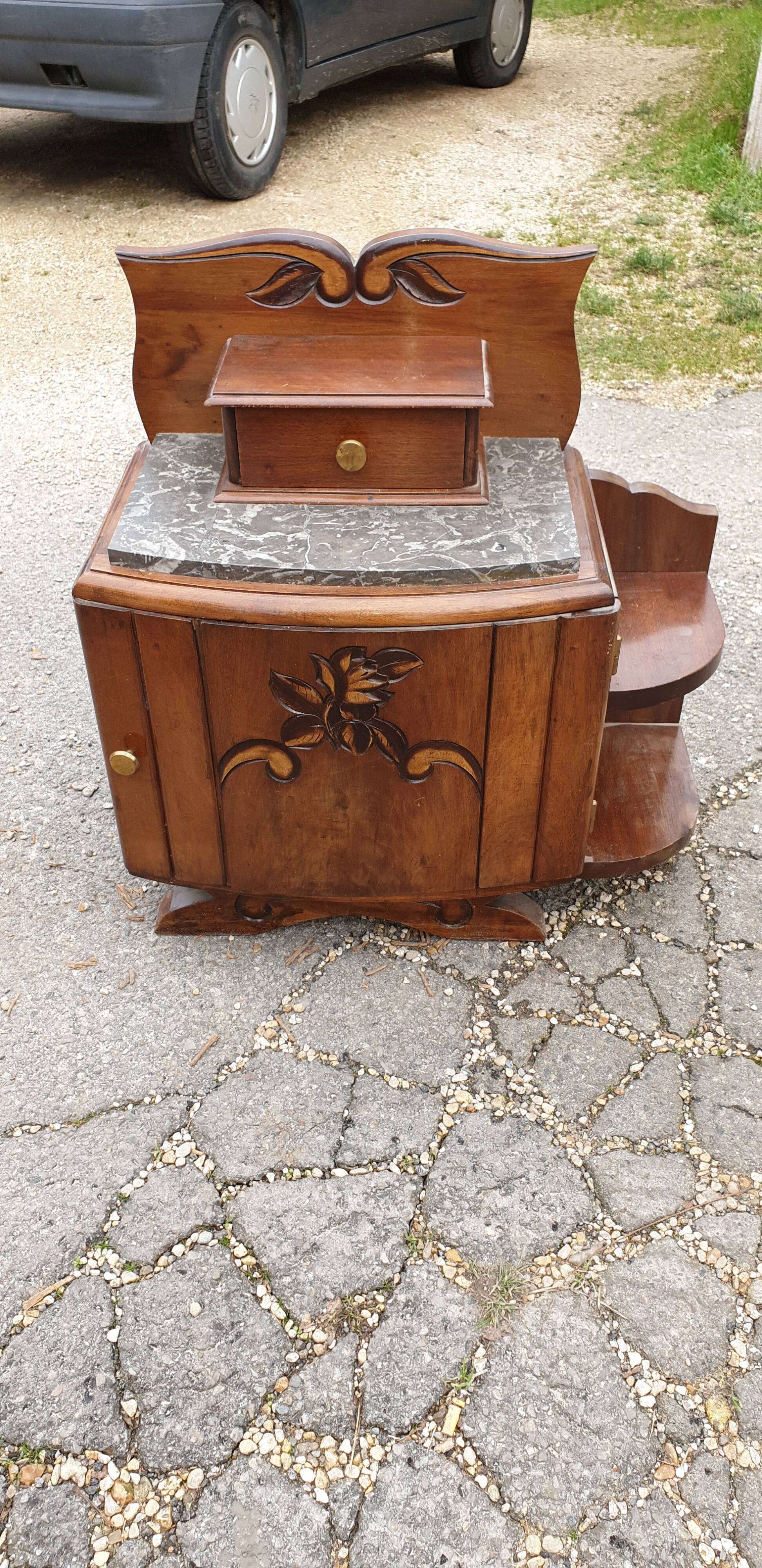 Art Deco bedside table