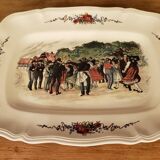 Large rectangular dish Model Obernai Sarreguemines