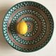 Ceramic plate by Robert Picault to Vallauris 60s