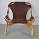 Fauteuil cuir Rohé Noordwolde 1960