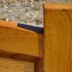 Solid oak bed, 1 place 90x190 cm