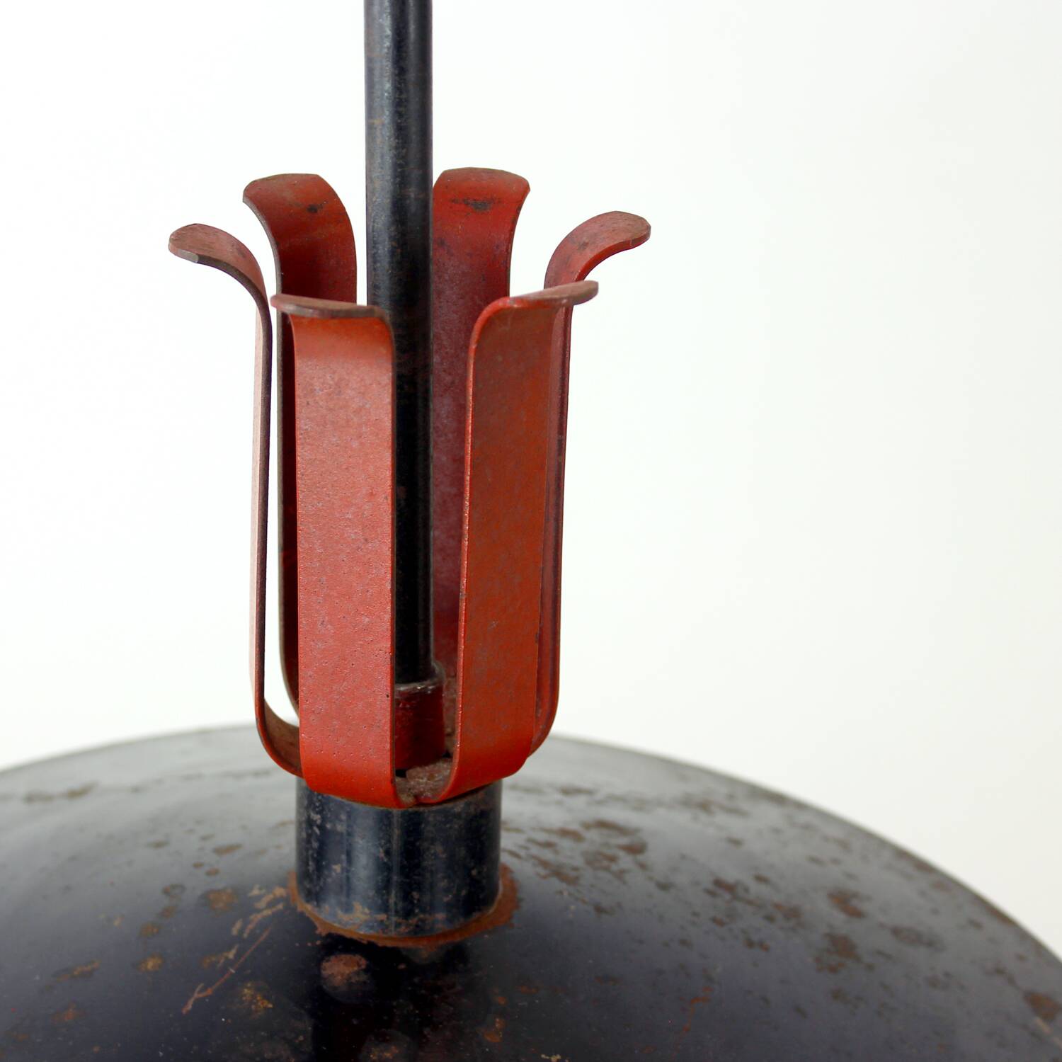 Vintage Ceiling Pendant Railway Light, Czechoslovakia 1940s