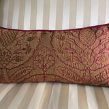 Decorative pillow case in brocade with ottoman turkish 16th century motifs