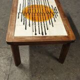 Jean d'Asti ceramic coffee table, 1960
