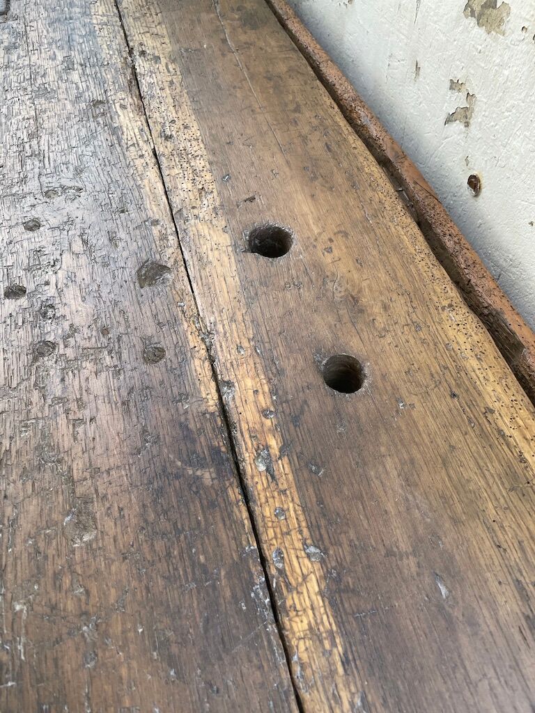 Established former brutalist console oak pine