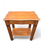 Art Deco bedside table - pedestal table